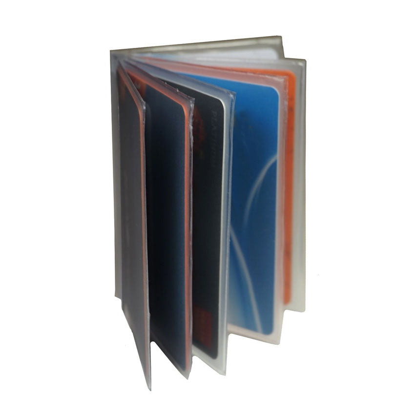 6 Page Credit Card Holder with Key Tab 6 Page Credit Card Holder with Key Tab