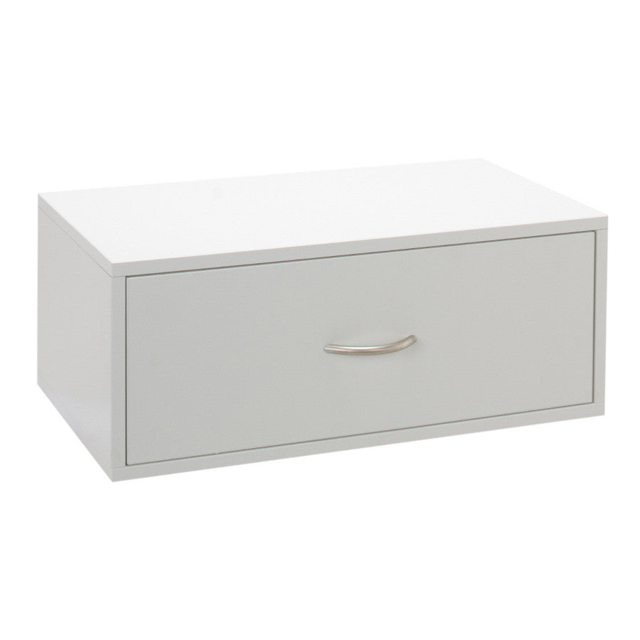 Double Hang One-Drawer Big O-Box - White – Organize-It