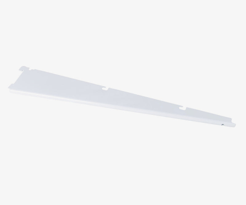 freedomRail 20 Inch Wire Shelf Bracket - White