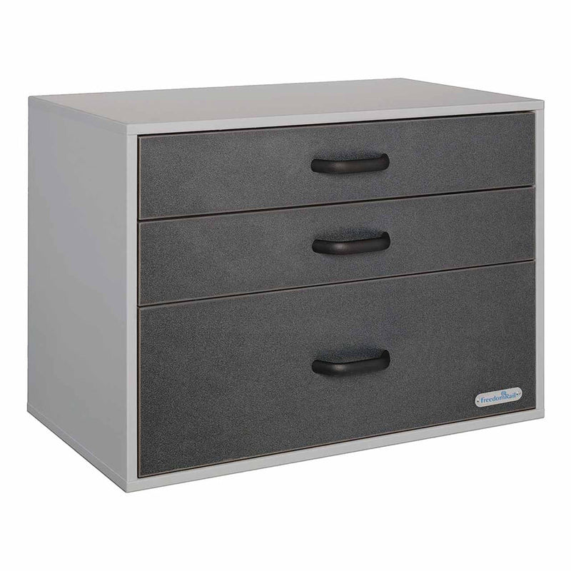 freedomRail Garage Three-Drawer GO-Box
