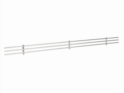 Nickel freedomRail Shoe Fence