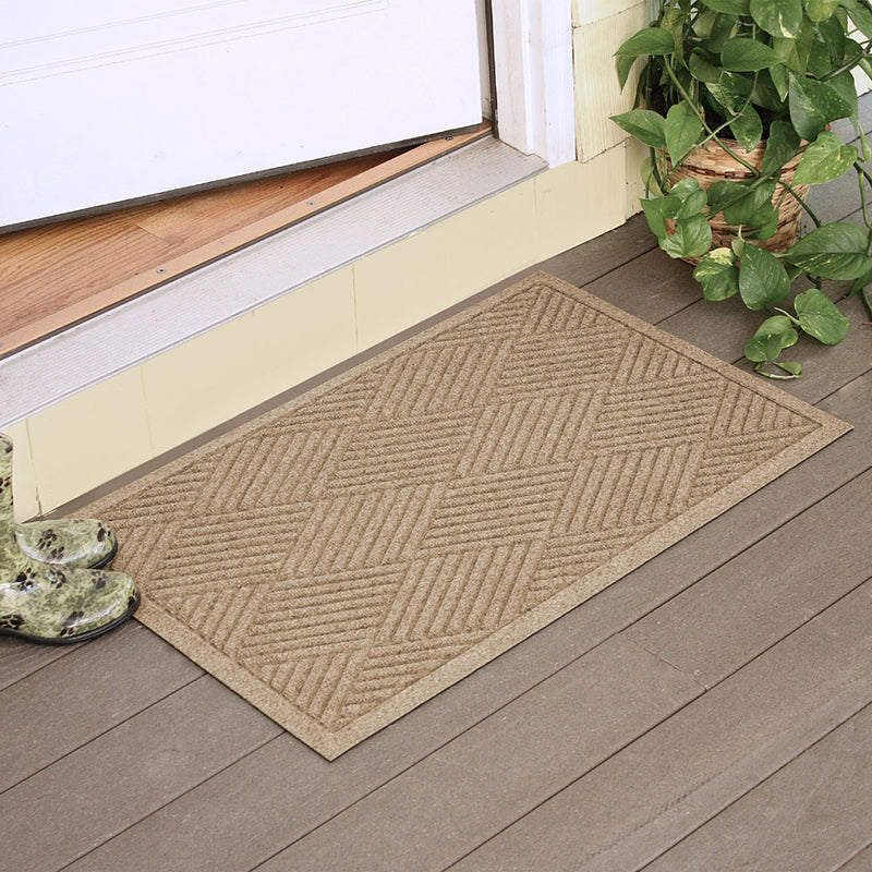 2 x 3 Outdoor Door Mat - Diamonds