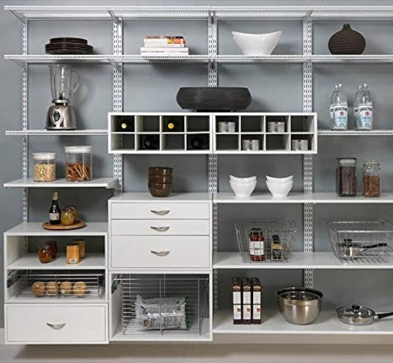 Double Hang One-Drawer O-Box - White