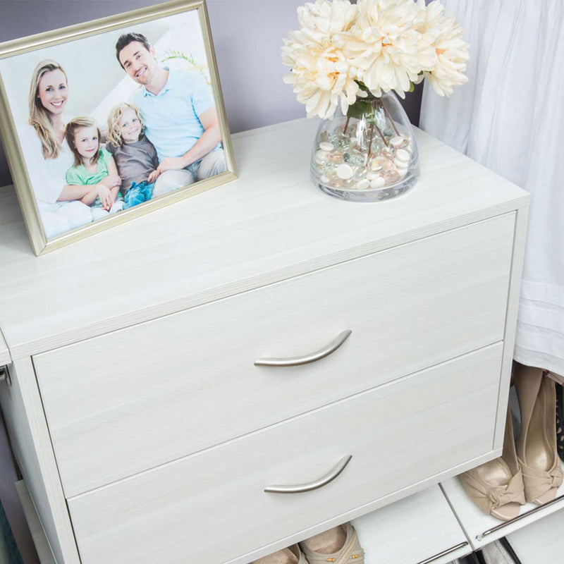 freedomRail Two-Drawer Big O-Box - Snowdrift Live