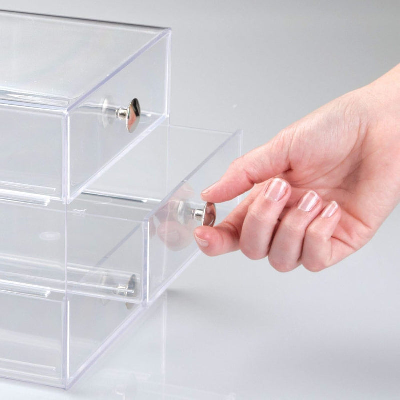 Three-Drawer Acrylic Storage Chest