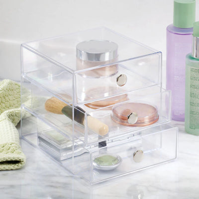 Three-Drawer Acrylic Storage Chest