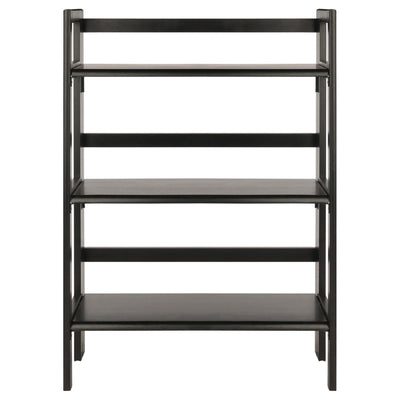 Three-Tier Folding Display Shelf - Black