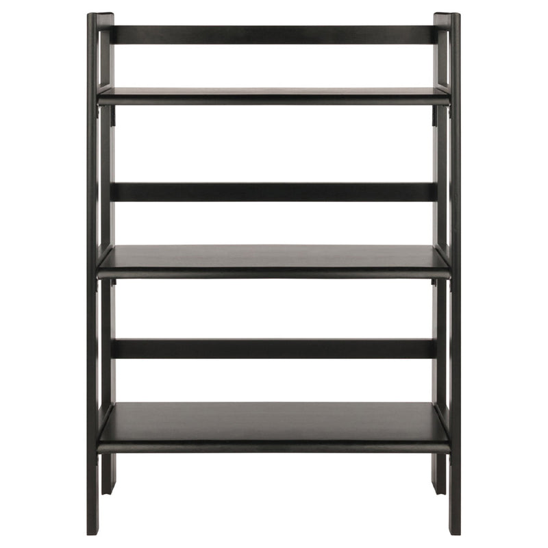 Three-Tier Folding Display Shelf - Black