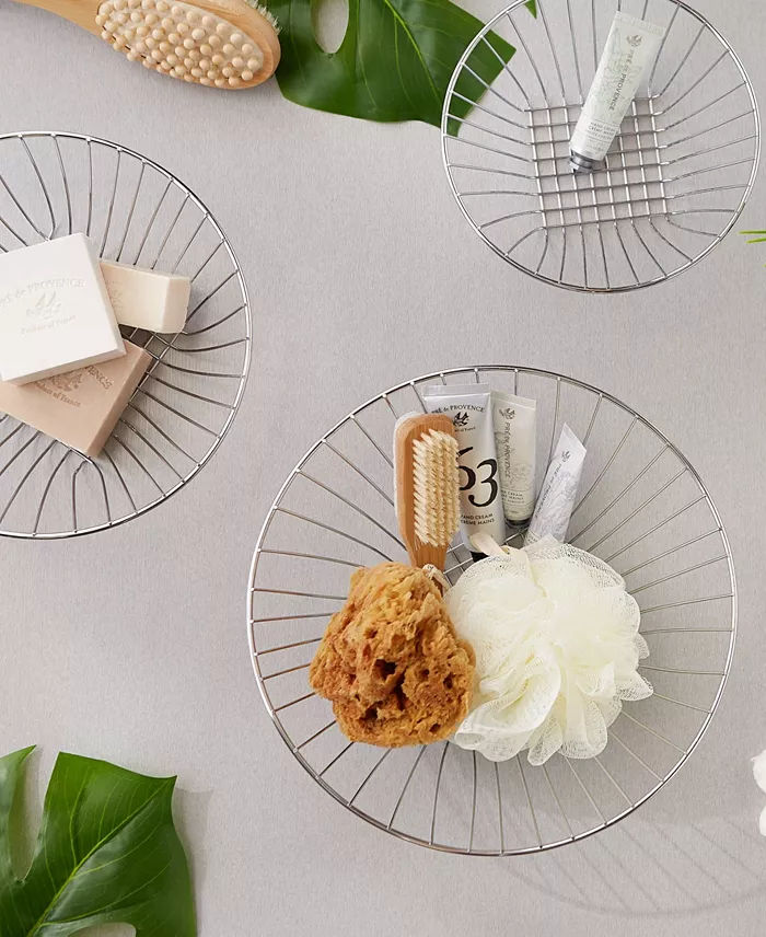 Three-Tier Hanging Fruit Baskets - Chrome