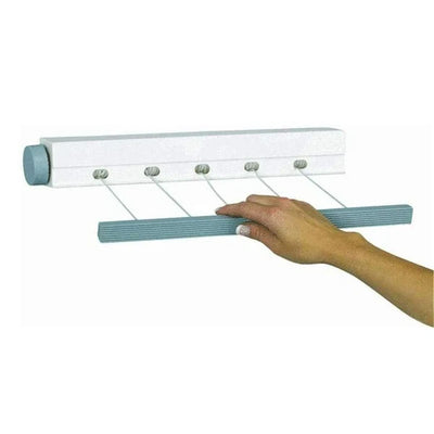 Outdoor - Indoor Retractable 5-Line Clothesline