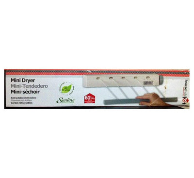 Outdoor - Indoor Retractable 5-Line Clothesline