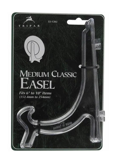 7 Inch Clear Plate Stand