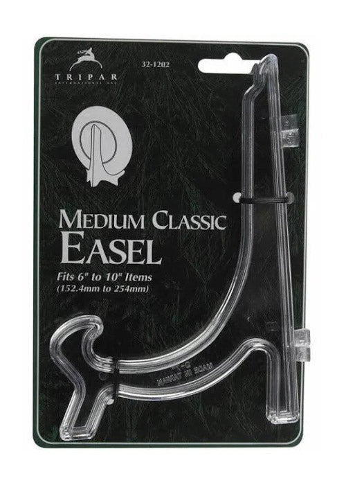 7 Inch Clear Plate Stand