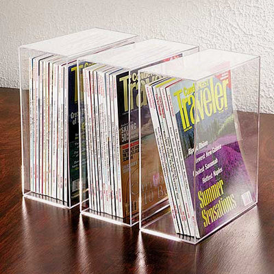 Acrylic Magazine Holder
