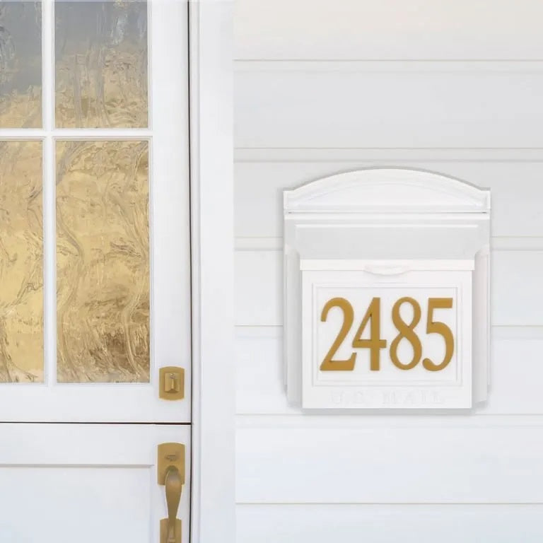 Design-It 4.75 Inch Numbers - Matte Gold