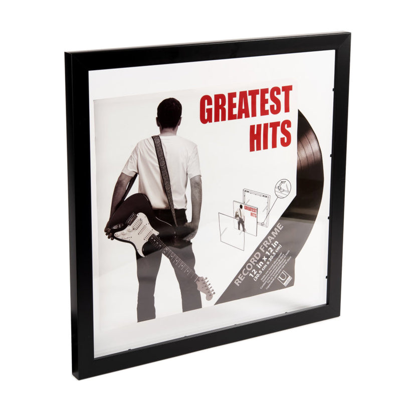 Record Album Frame - 12 x 12 - Black