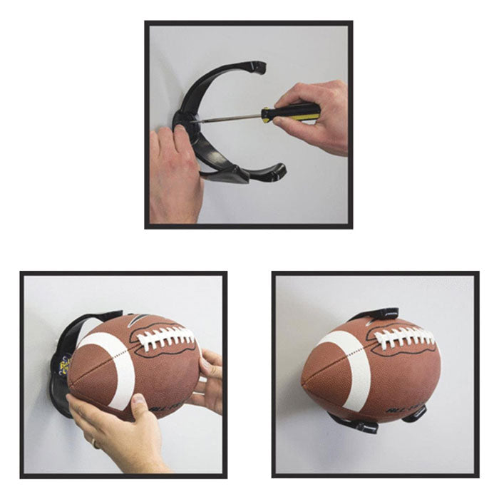 Ball Claw Wall Mount Football Holder – Organize-It