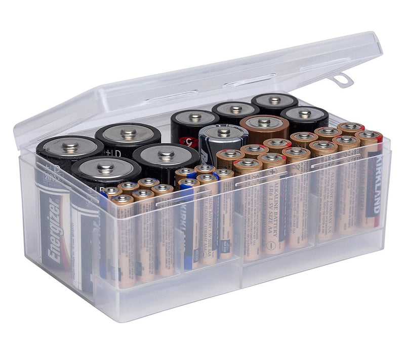 Dial Industries Battery Organizer, Clear