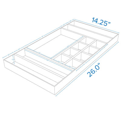 Jewelry Tray Drawer Insert - Big O-Box