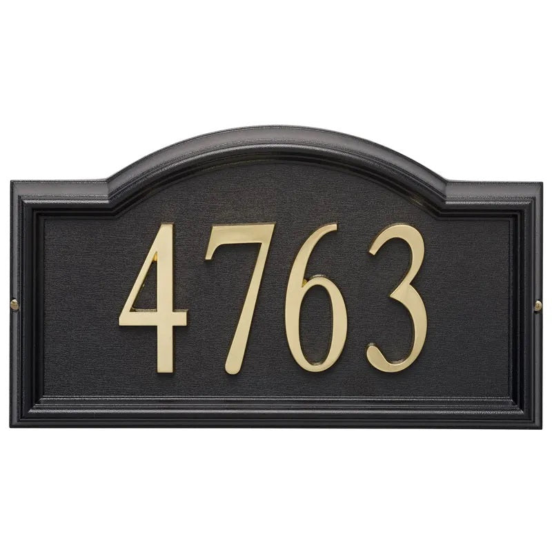 Design-It Blank Address Plaque