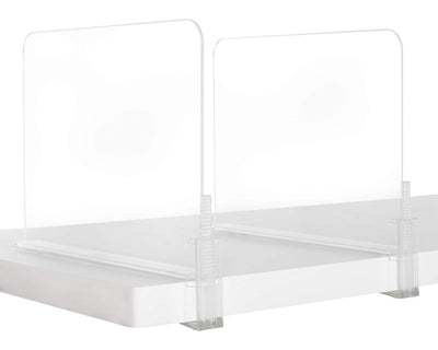 Clear Shelf Divider