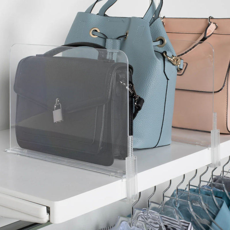 Clear Shelf Divider