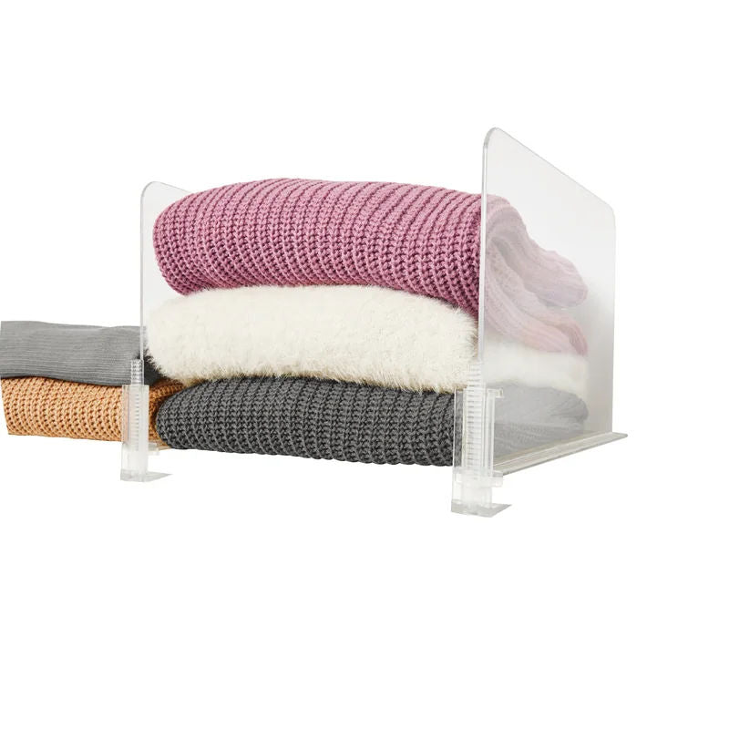 Clear Shelf Divider