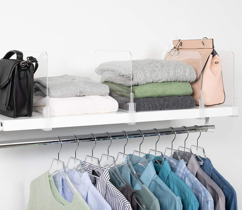 Clear Shelf Divider