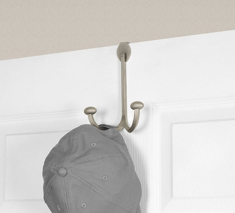 Duchess Over Door Double Hook - Satin Nickel