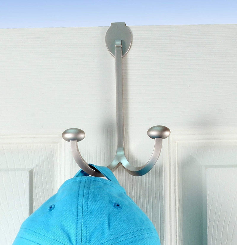 Duchess Over Door Double Hook - Satin Nickel