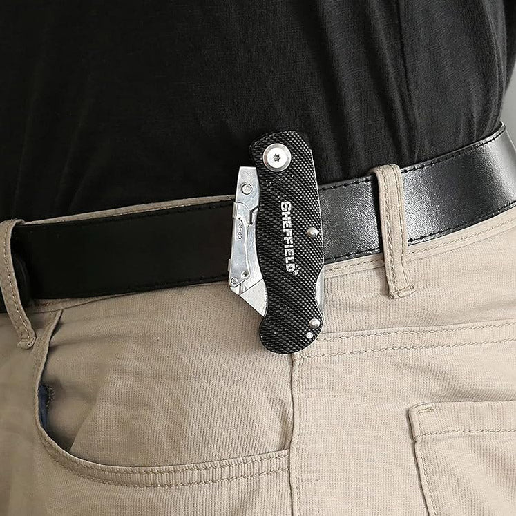 Folding Lock-Blade Utility Knife