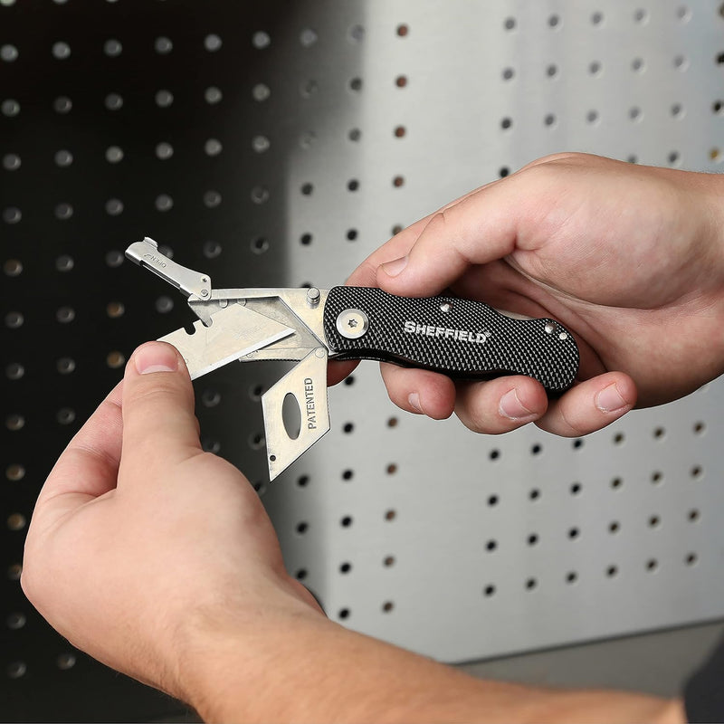 Folding Lock-Blade Utility Knife
