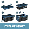 Folding Shopping Tote Basket