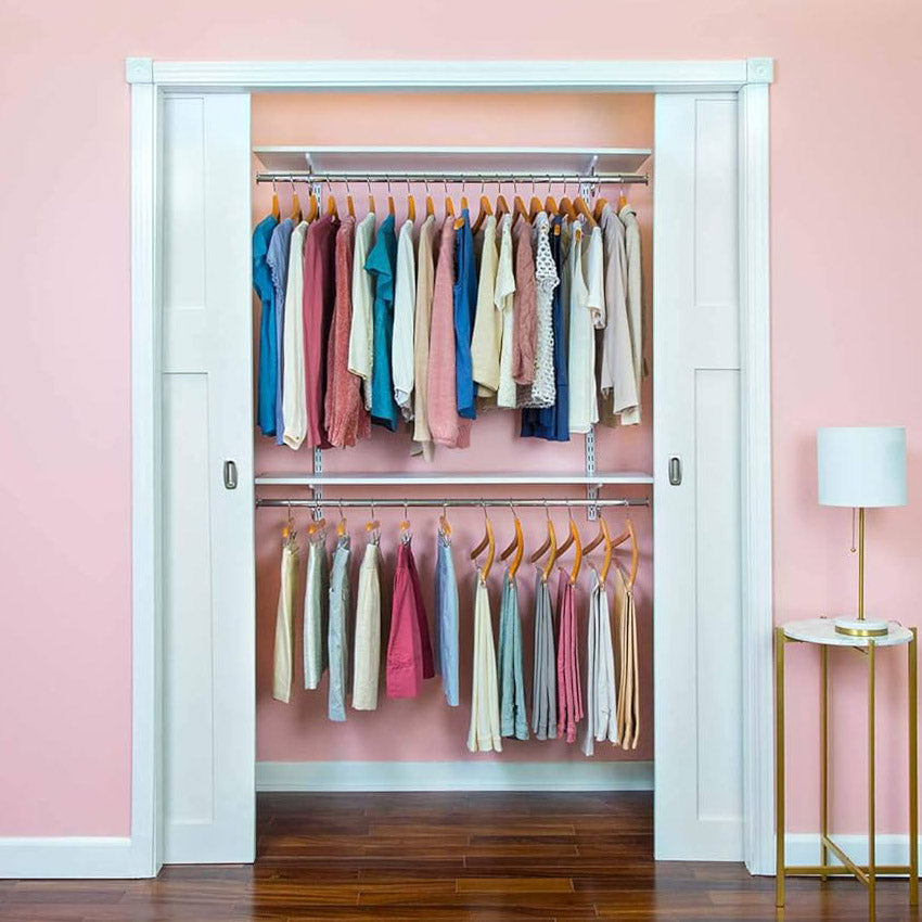 Double Hang Starter Closet – Organize-It