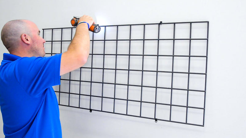 Heavy Duty Garage Grid Organizer