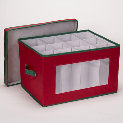 Holiday Stemware Storage Chest