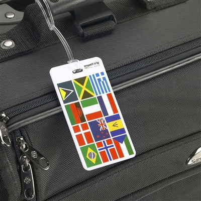 International Flag Luggage Tag