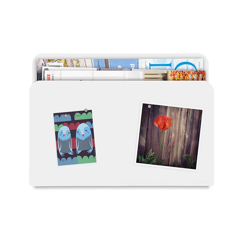 Magazine Pocket and Magnetic Memo Board