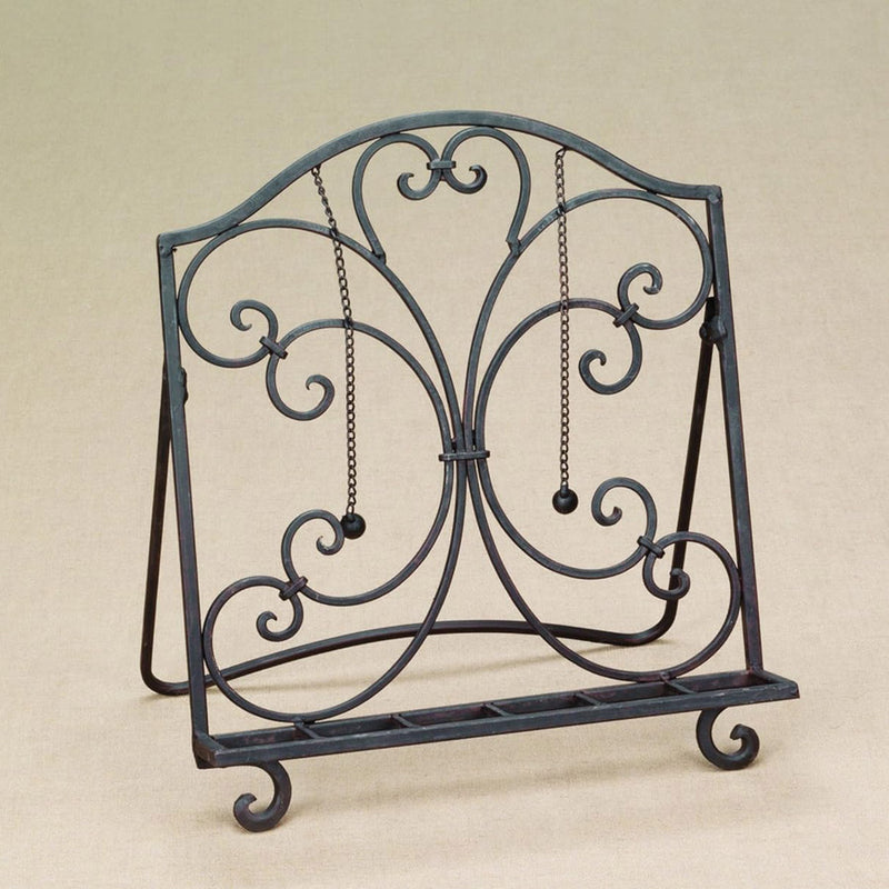 Cookbook Holder - Wrought Iron