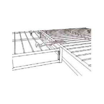 Corner Bracket for Wire Shelving