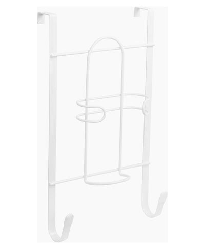 Over the Door Iron - Board Storage Rack - White