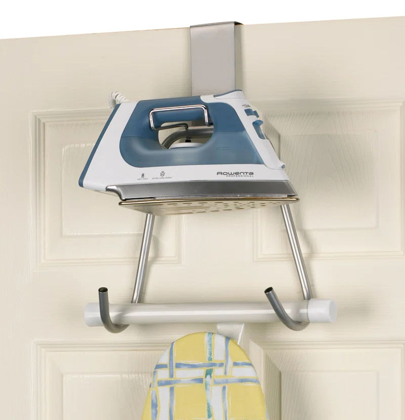 Door or Wall Mount Iron and Board Caddy