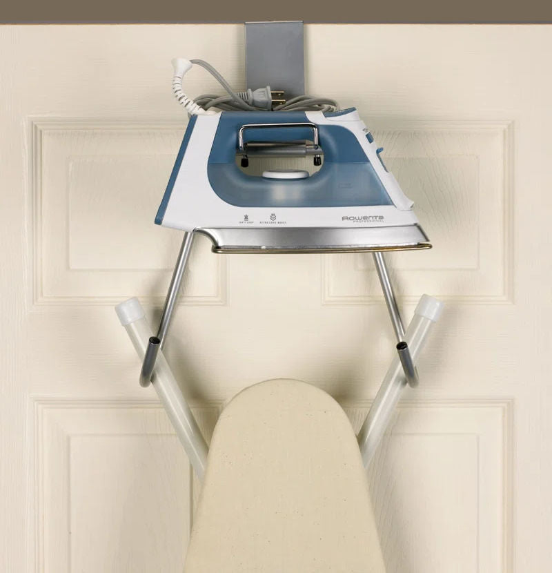 Door or Wall Mount Iron and Board Caddy