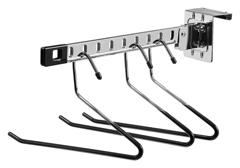 Over Door Swing Arm Hanger Valet - Chrome
