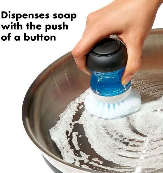 OXO Dish Brush with Soap Pump