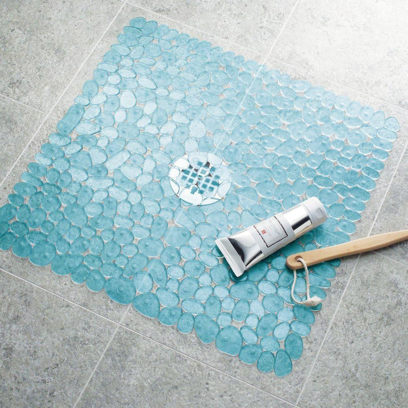 Pebblz Shower Stall Mat - Blue