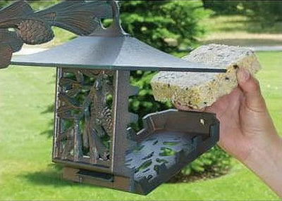 Pinecone Suet Hanging Bird Feeder