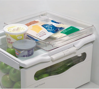 Stacking Refrigerator Bin - 12 Inch x 14 Inch
