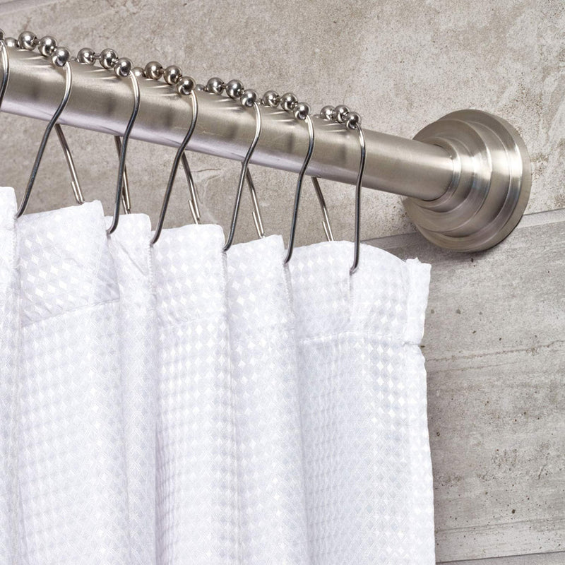 Roller Shower Curtain Rings - Chrome