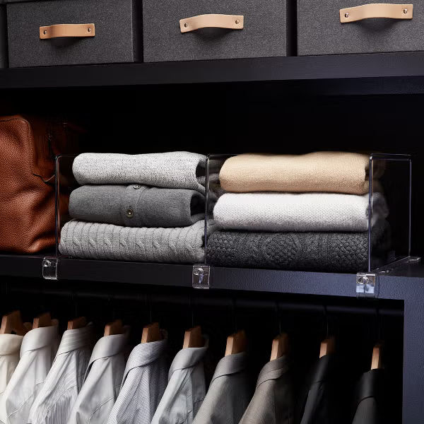 Shelf Divider - Clear